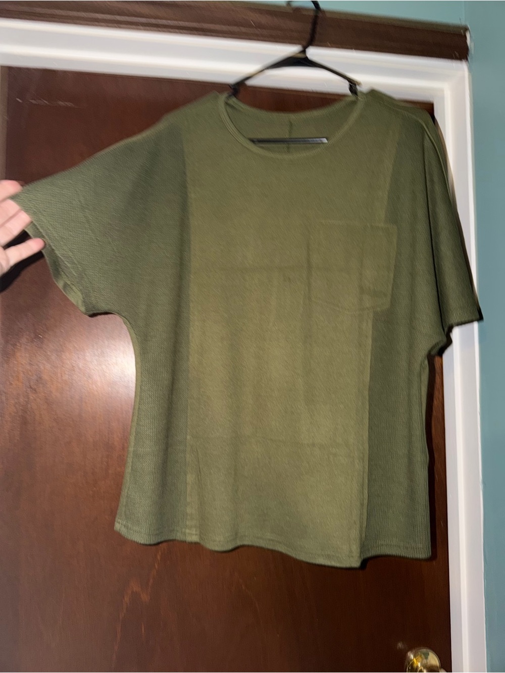 Medium Women's Olive Green Short Sleeve Tee. MUST BE BUNDLED